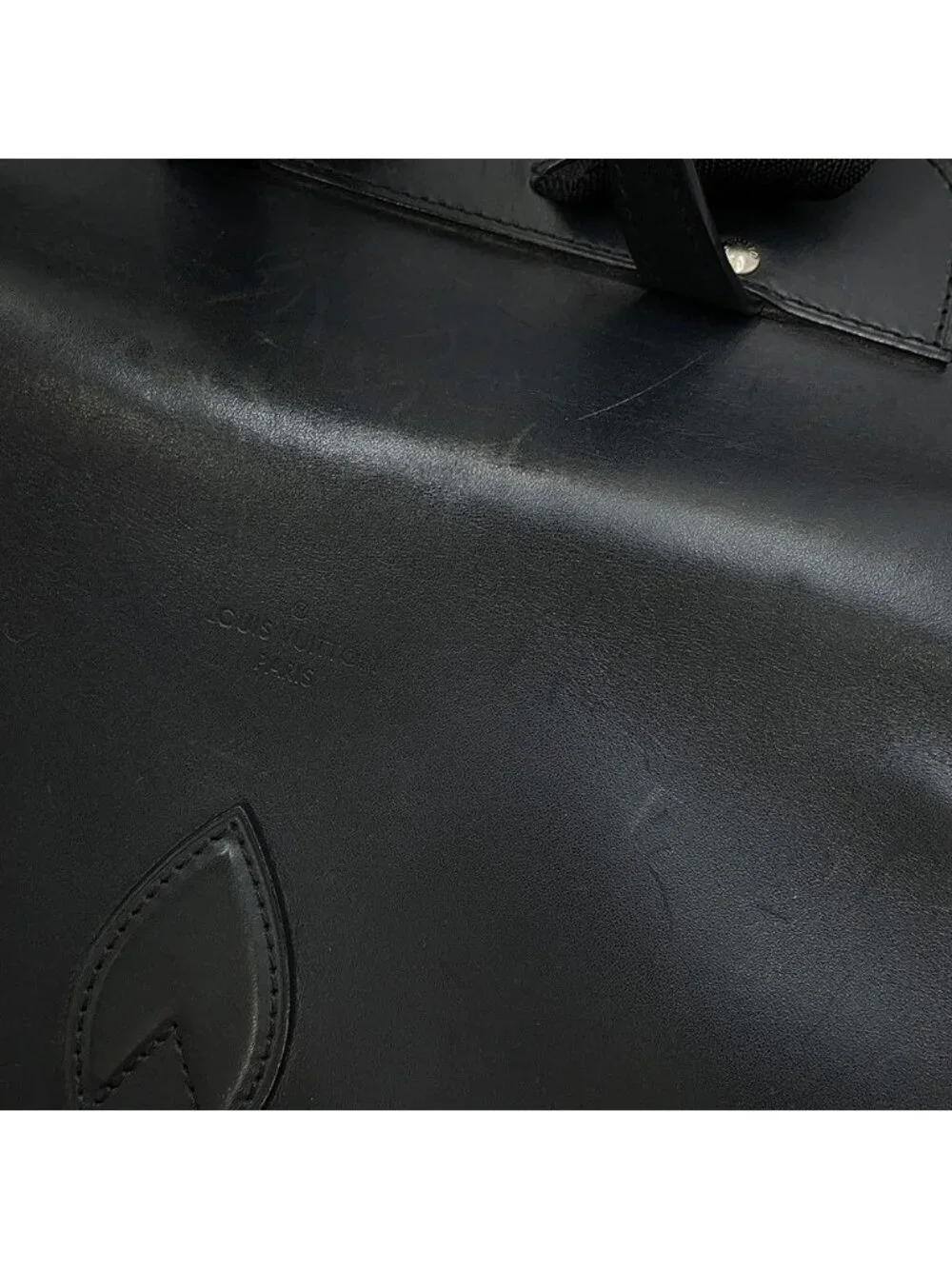Louis Vuitton Backpack Monogram Macassar Parc Black